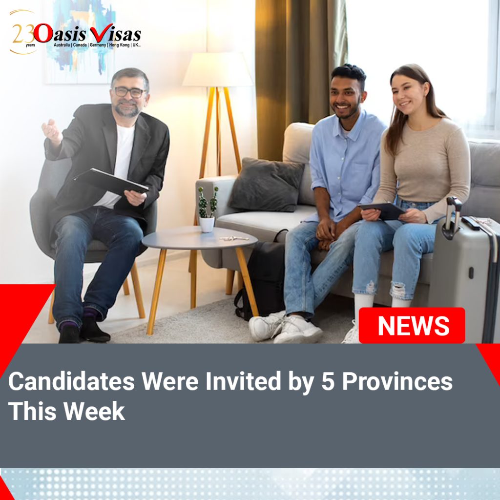 Candidates Were Invited by 5 Provinces This Week