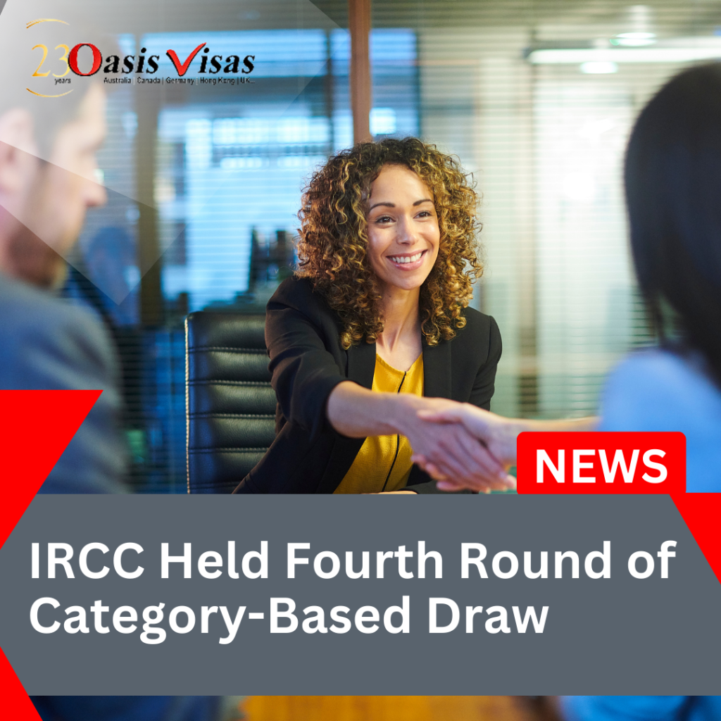 IRCC Held Fourth Round of Category-Based Draw