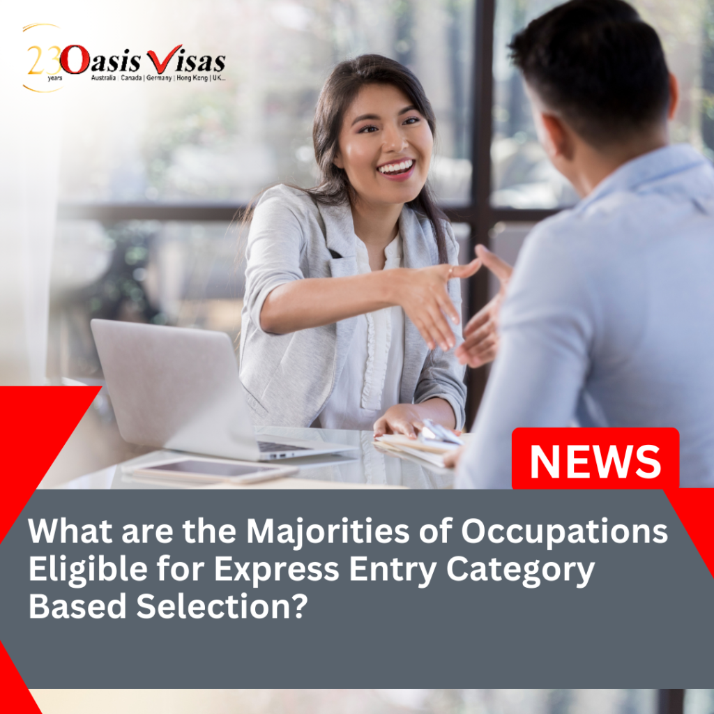 What are the Majorities of Occupations Eligible for Express Entry Category Based Selection