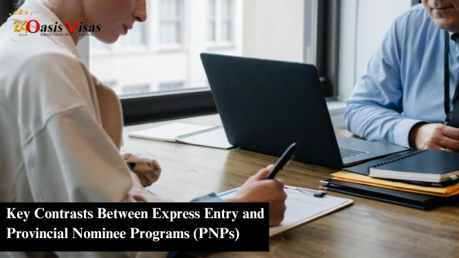 Key Contrasts Between Express Entry and Provincial Nominee Programs (PNPs)