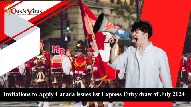 Invitations to Apply Canada issues 1st Express Entry draw of July 2024