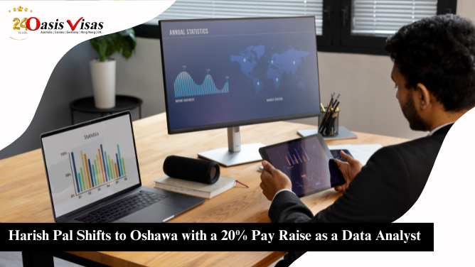 Harish Pal Shifts to Oshawa with a 20% Pay Raise as a Data Analyst