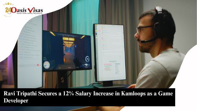 Ravi Tripathi Secures a 12% Salary Increase in Kamloops as a Game Developer