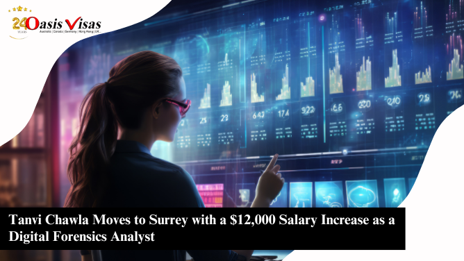 Tanvi Chawla Moves to Surrey with a $12,000 Salary Increase as a Digital Forensics Analyst