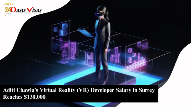 Aditi Chawla’s Virtual Reality (VR) Developer Salary in Surrey Reaches $130,000