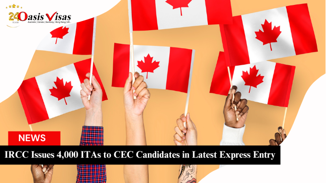 IRCC Issues 4,000 ITAs to CEC Candidates in Latest Express Entry