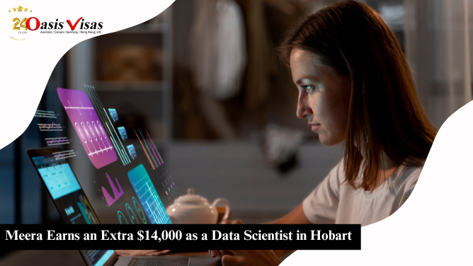 Meera Earns an Extra $14,000 as a Data Scientist in Hobart