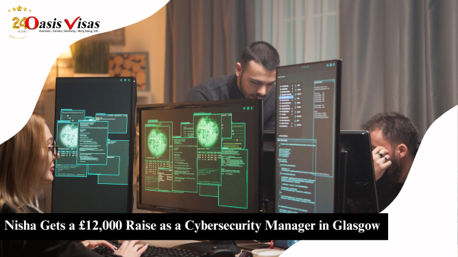 Nisha Gets a £12,000 Raise as a Cybersecurity Manager in Glasgow