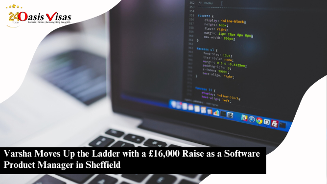 Varsha Moves Up the Ladder with a £16,000 Raise as a Software Product Manager in Sheffield