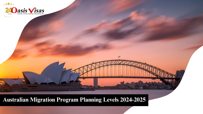 Australian Migration Program Planning Levels 2024-2025