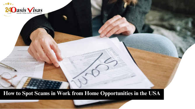 How to Spot Scams in Work from Home Opportunities in the USA