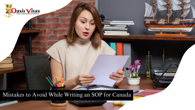 Mistakes to Avoid While Writing an SOP for Canada